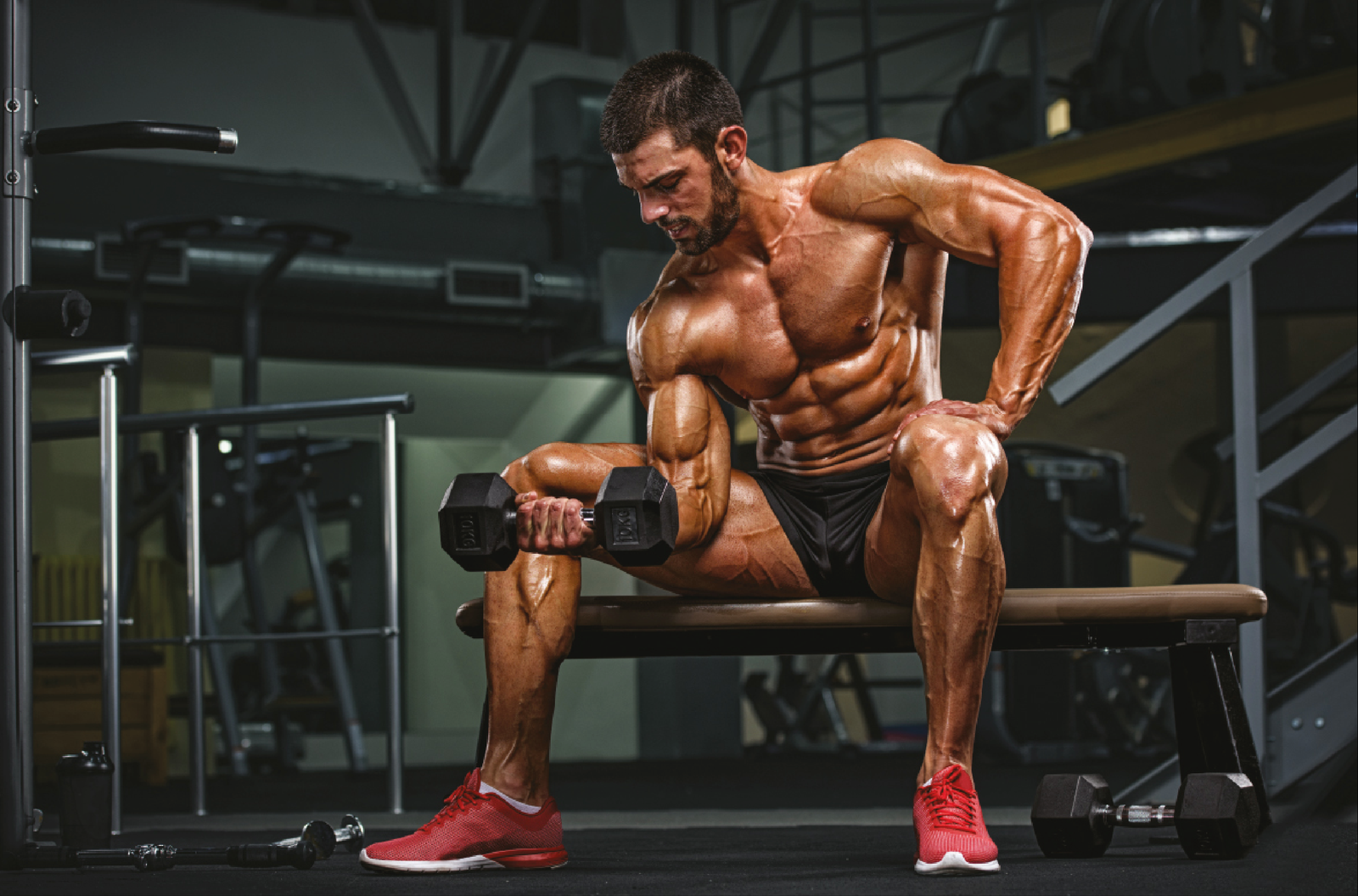 Bodybuilders et repas équilibrés